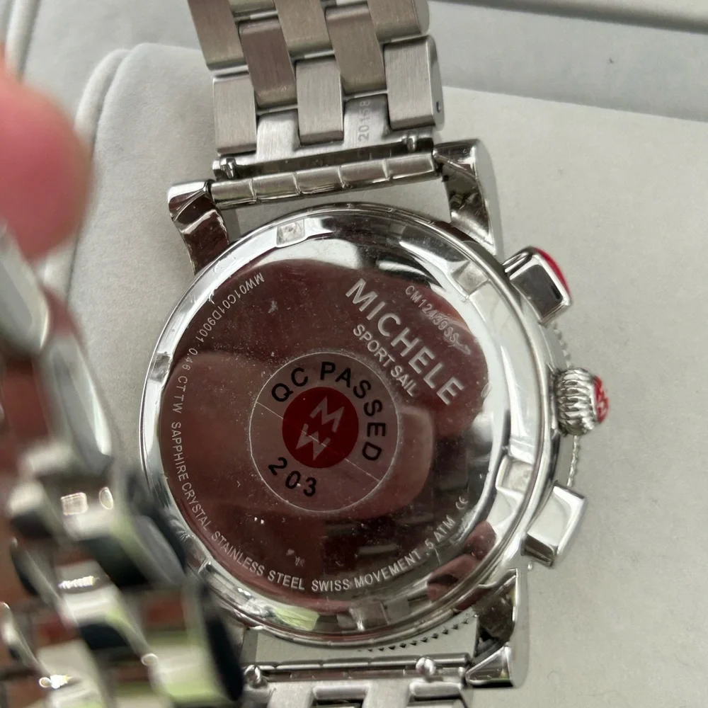 Michele Sport Collection Sport Sail Diamond Watch NIB